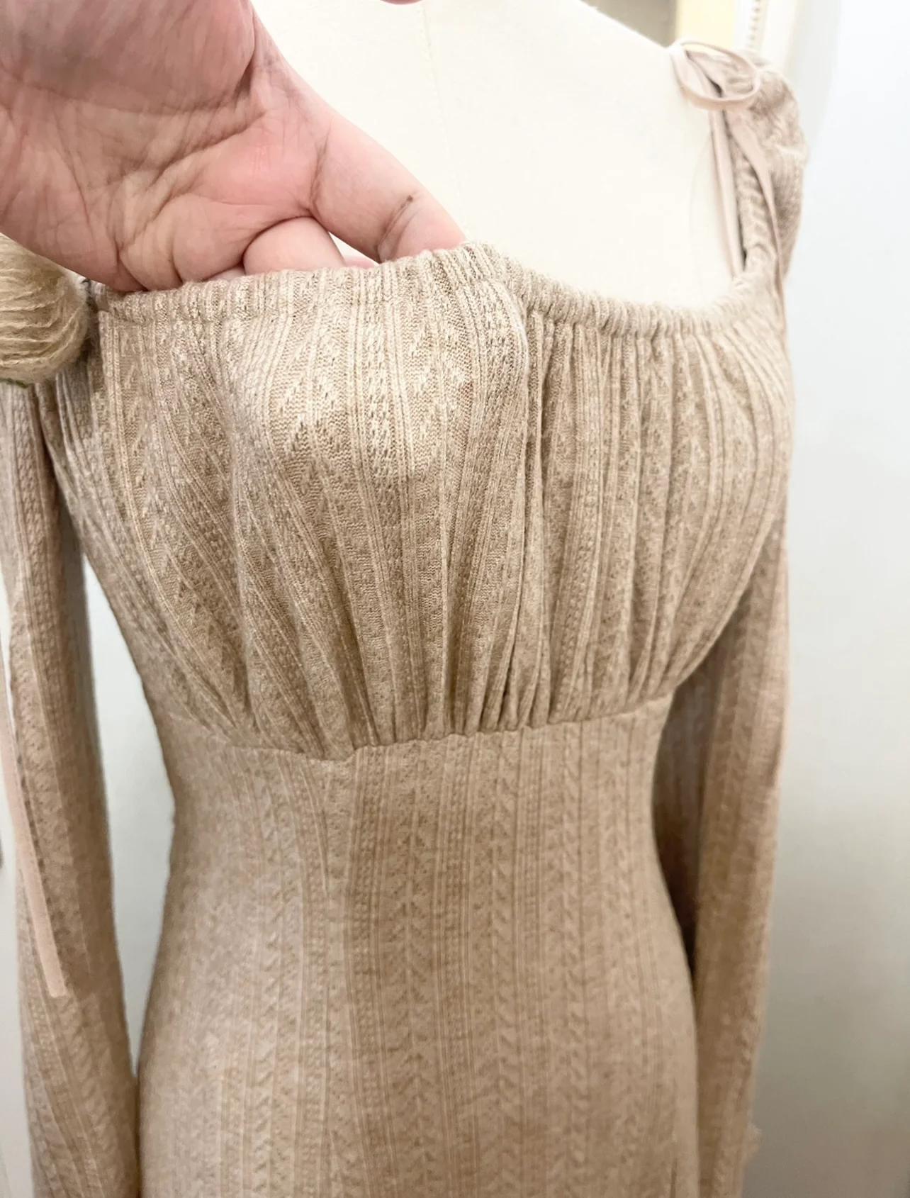 Almond milk dress - Image 10