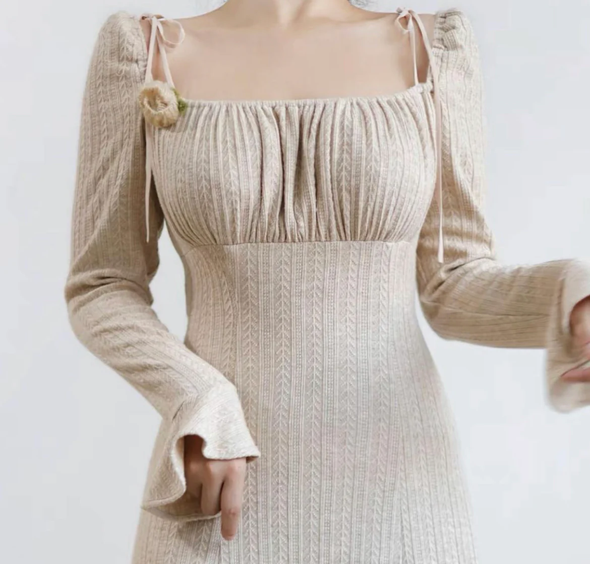 Almond milk dress - Image 3