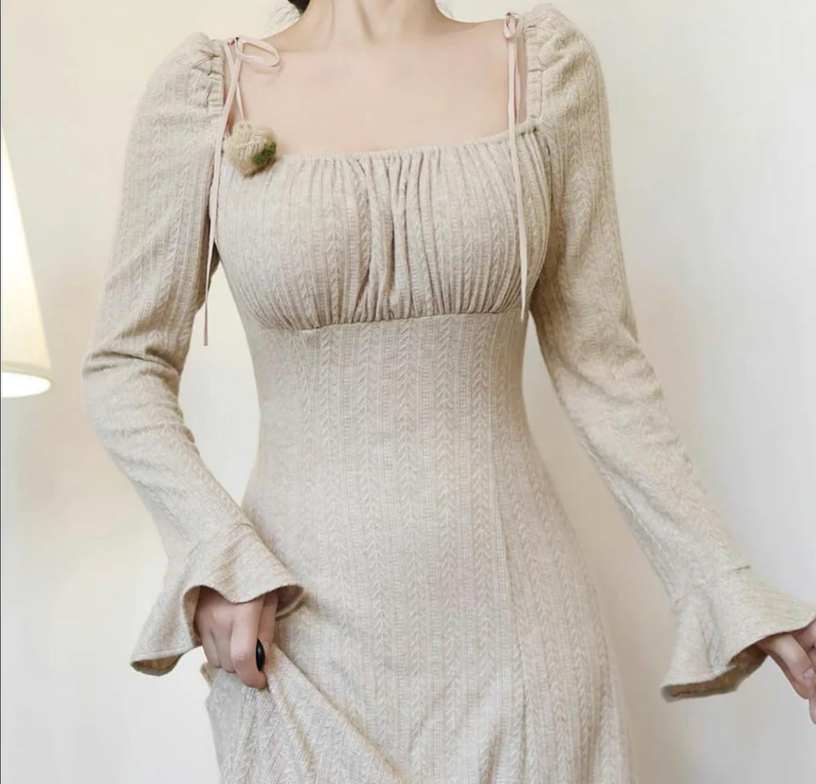 Almond milk dress - Image 4