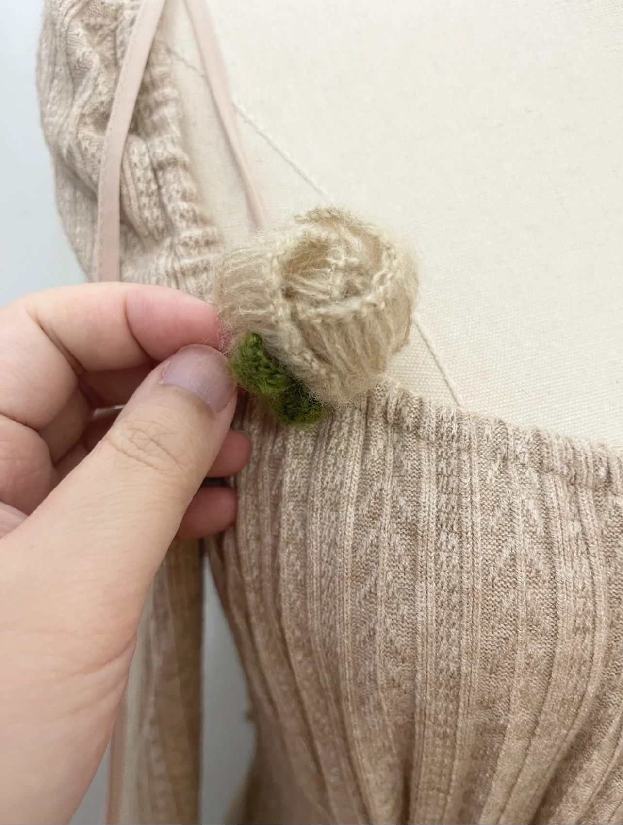 Almond milk dress - Image 8