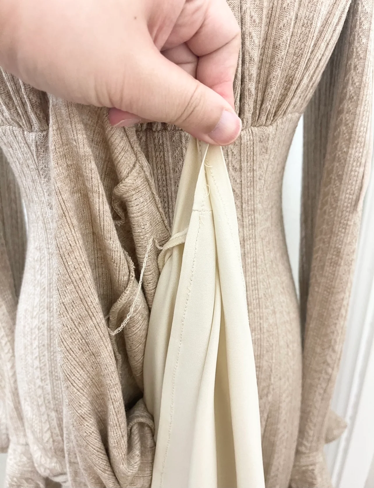 Almond milk dress - Image 9