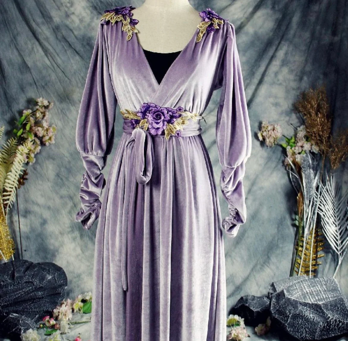 Artemis velvet dress - Image 6