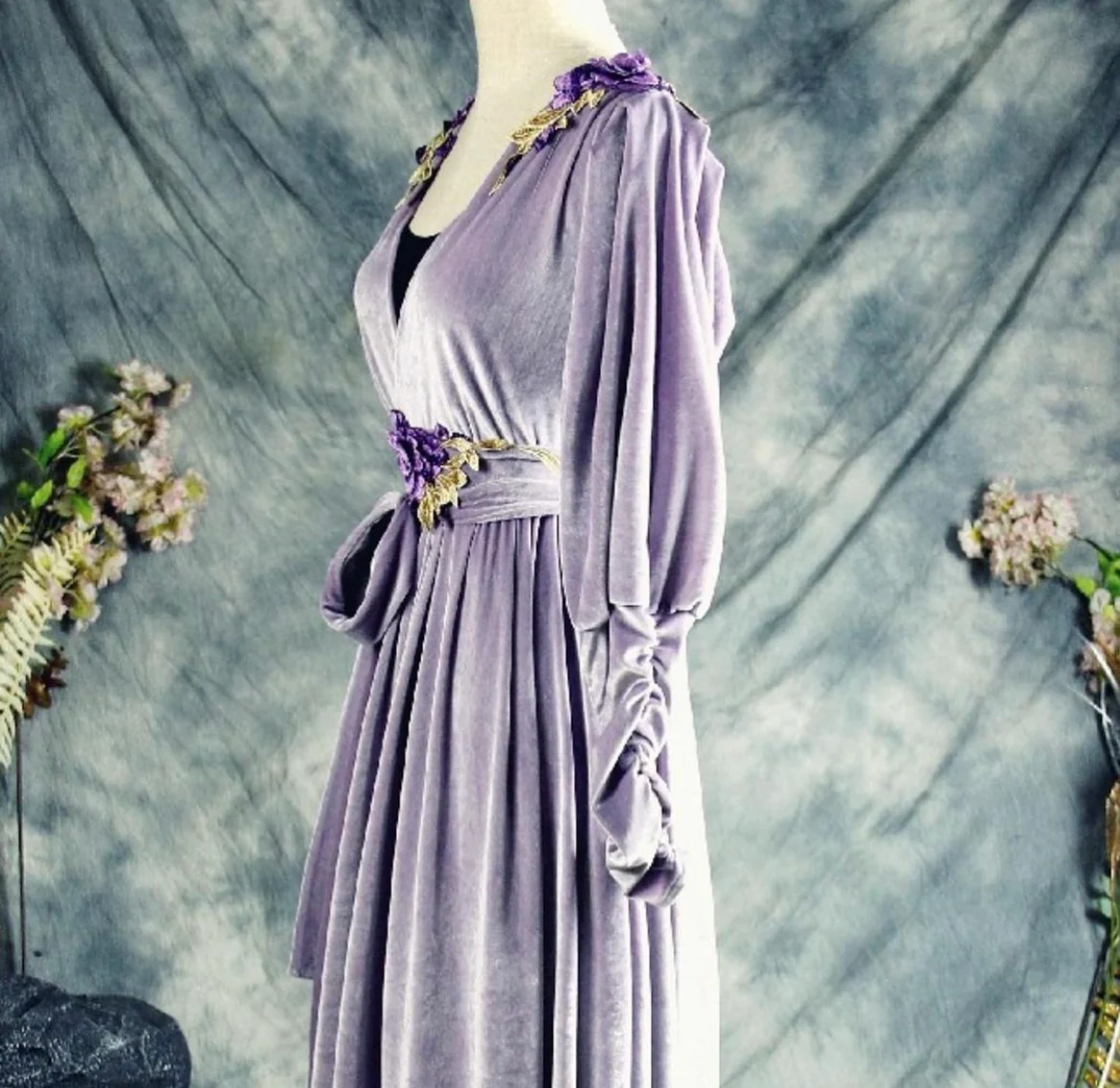 Artemis velvet dress - Image 7