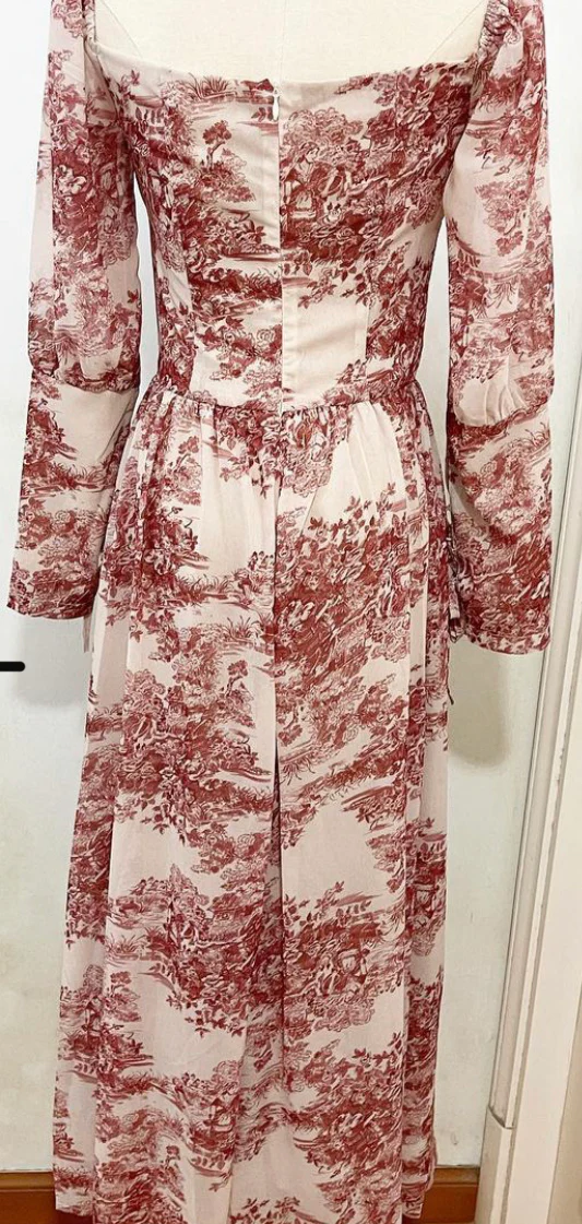 Autumn toile dress - Image 7