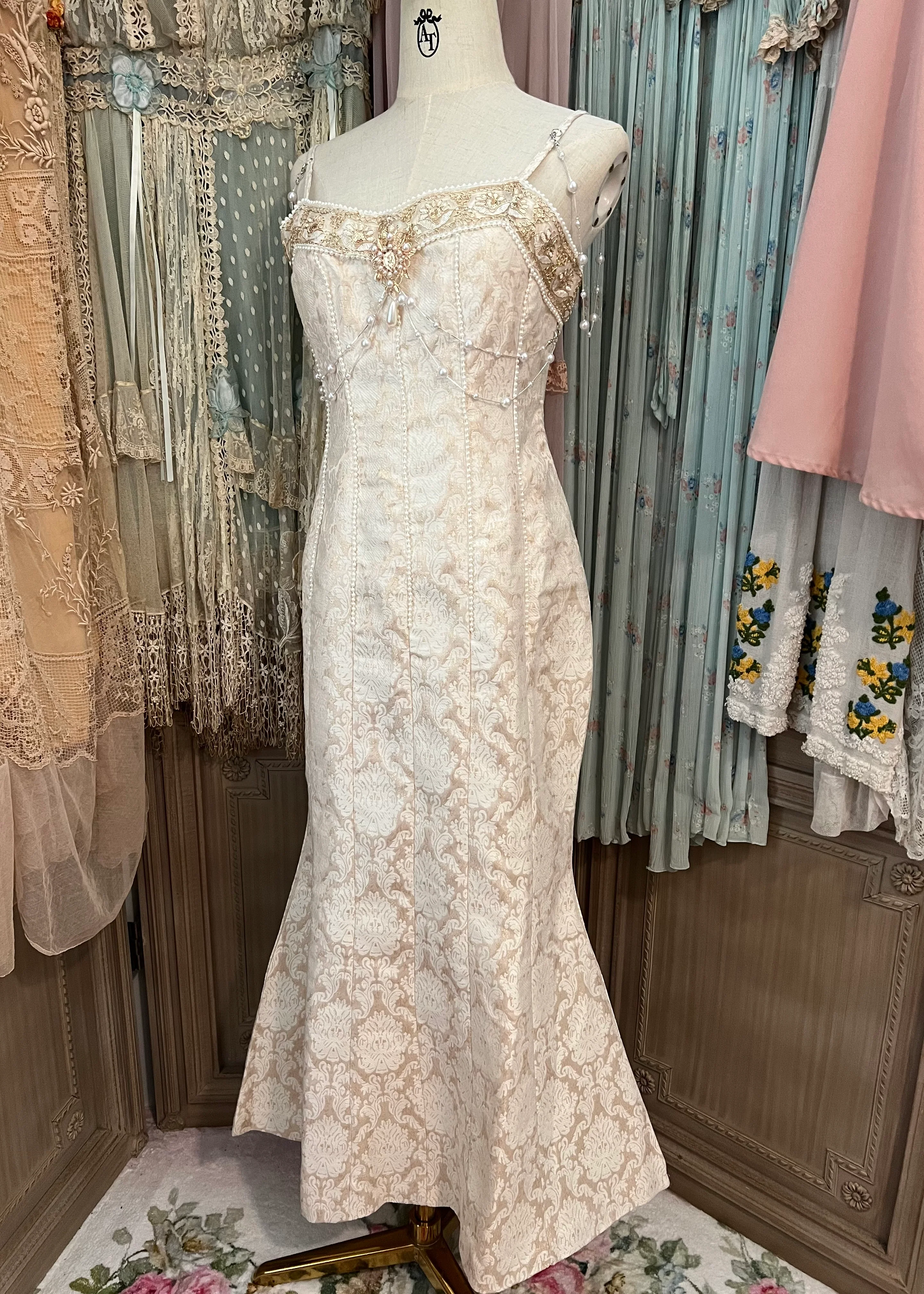 Baroque mermaid dress (simplified version) - Image 3