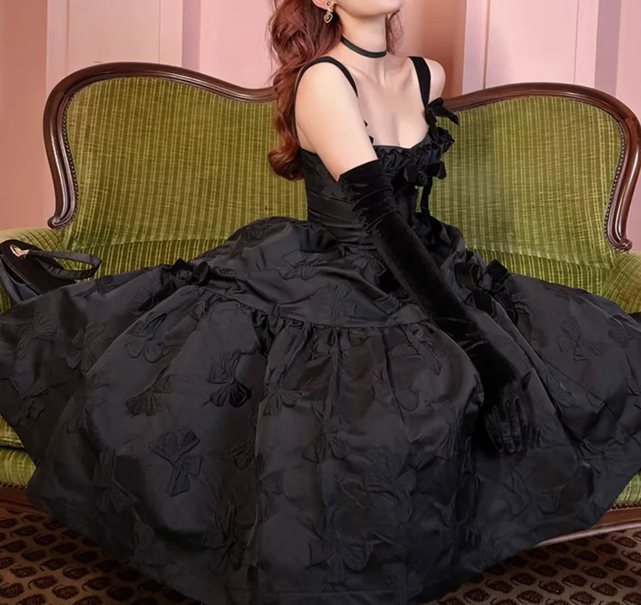 Dark rum dress - Image 10