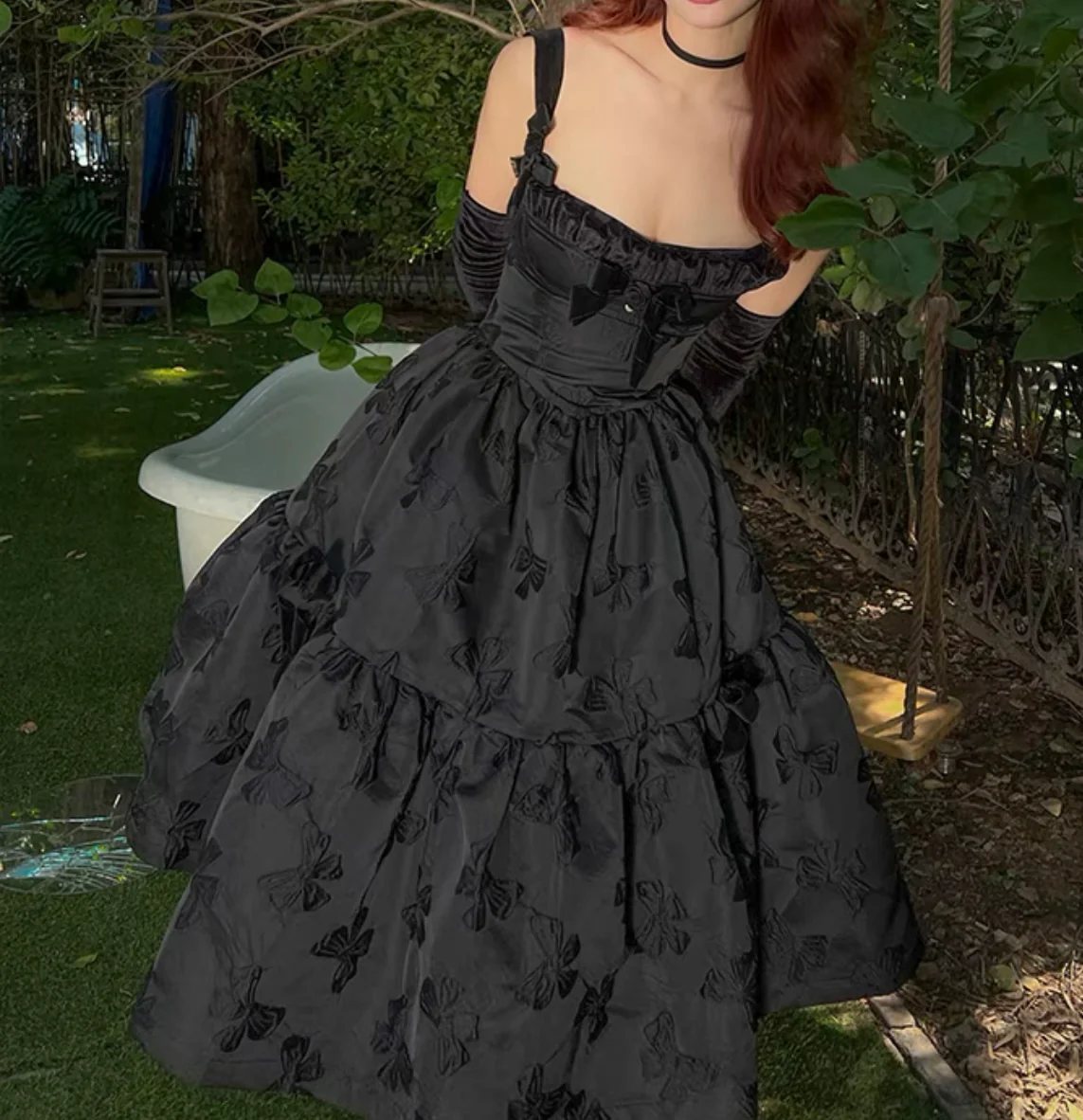 Dark rum dress - Image 9