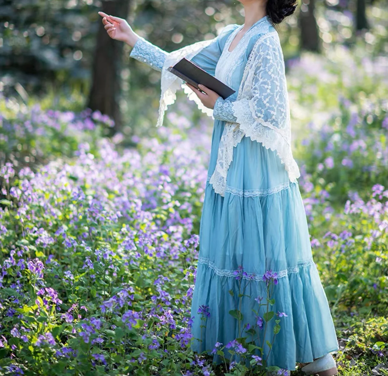 Blue pea dress - Image 20