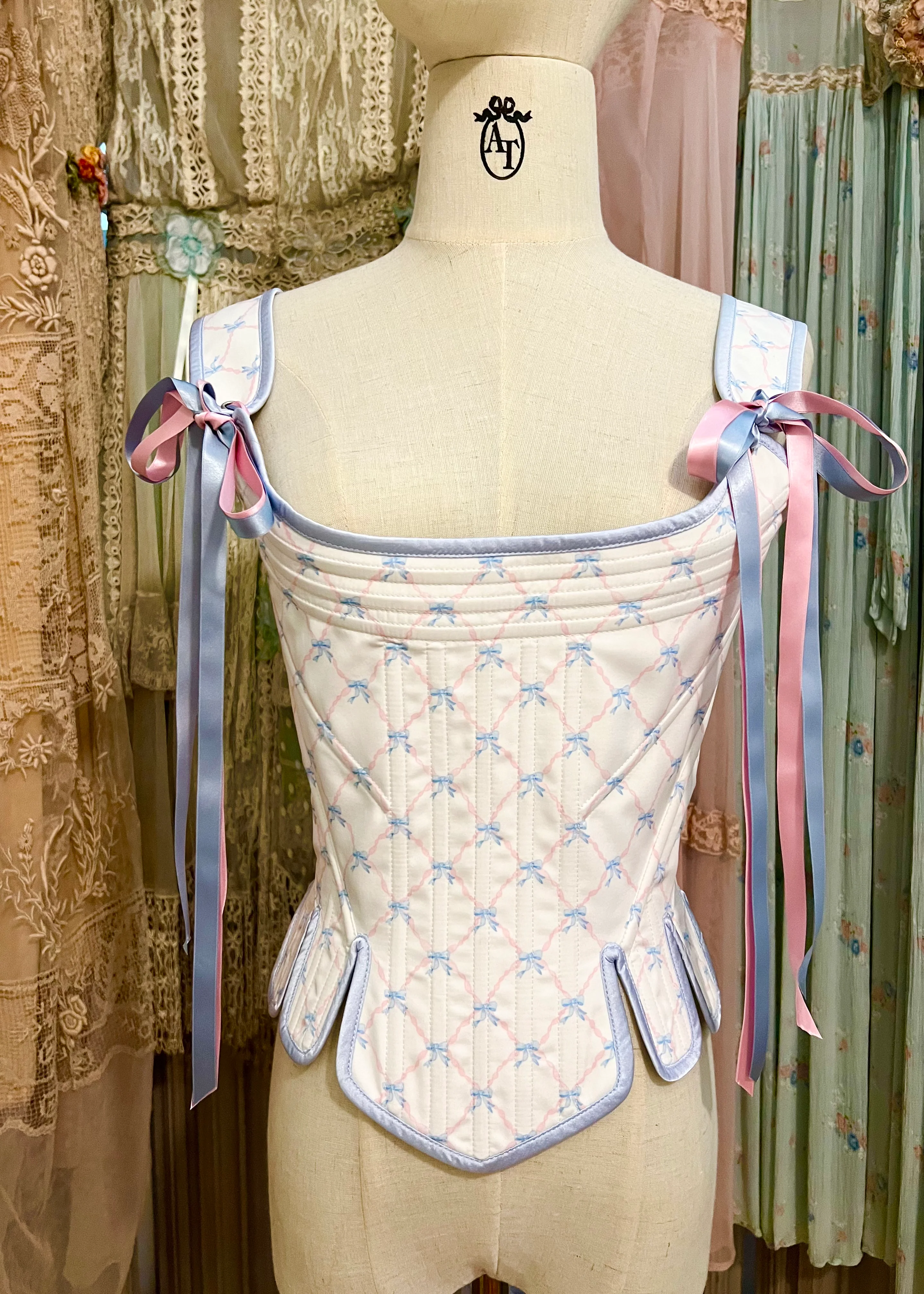 Baby Bow corset & skirt Set - Image 9
