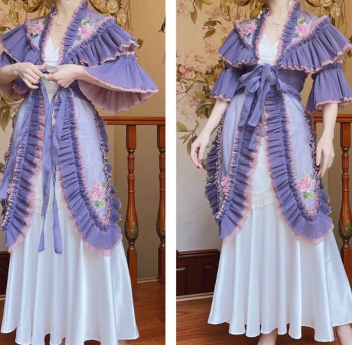 Elsie duster & slip dress - Image 15