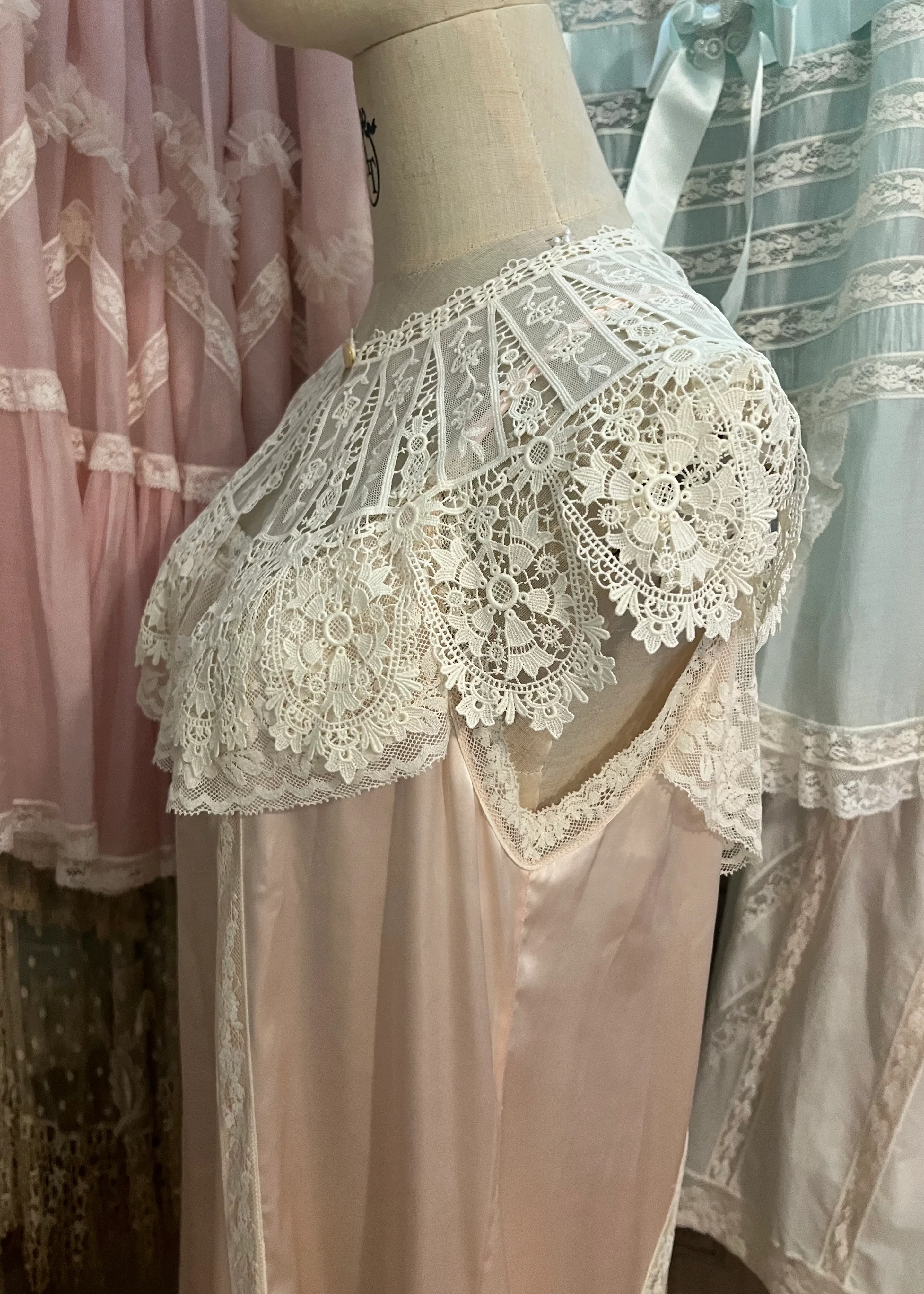 Ecru lace collar - Image 3