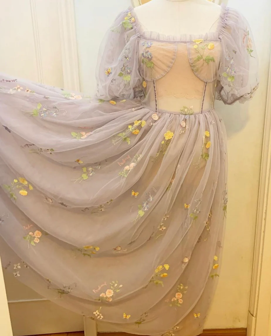 floral wonderland dress - Image 3