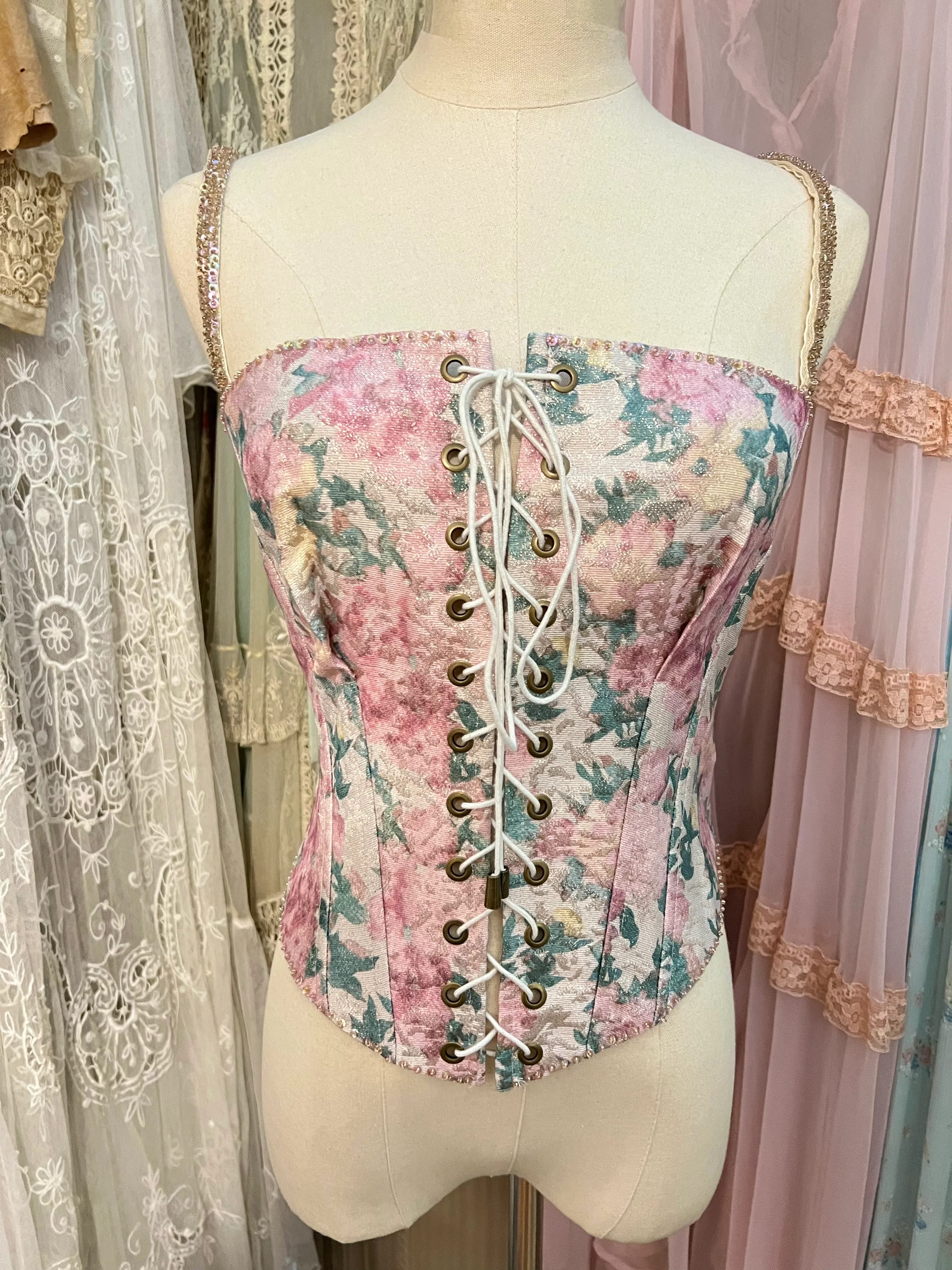 Flowerbomb corset (2 Colors available) - Image 10