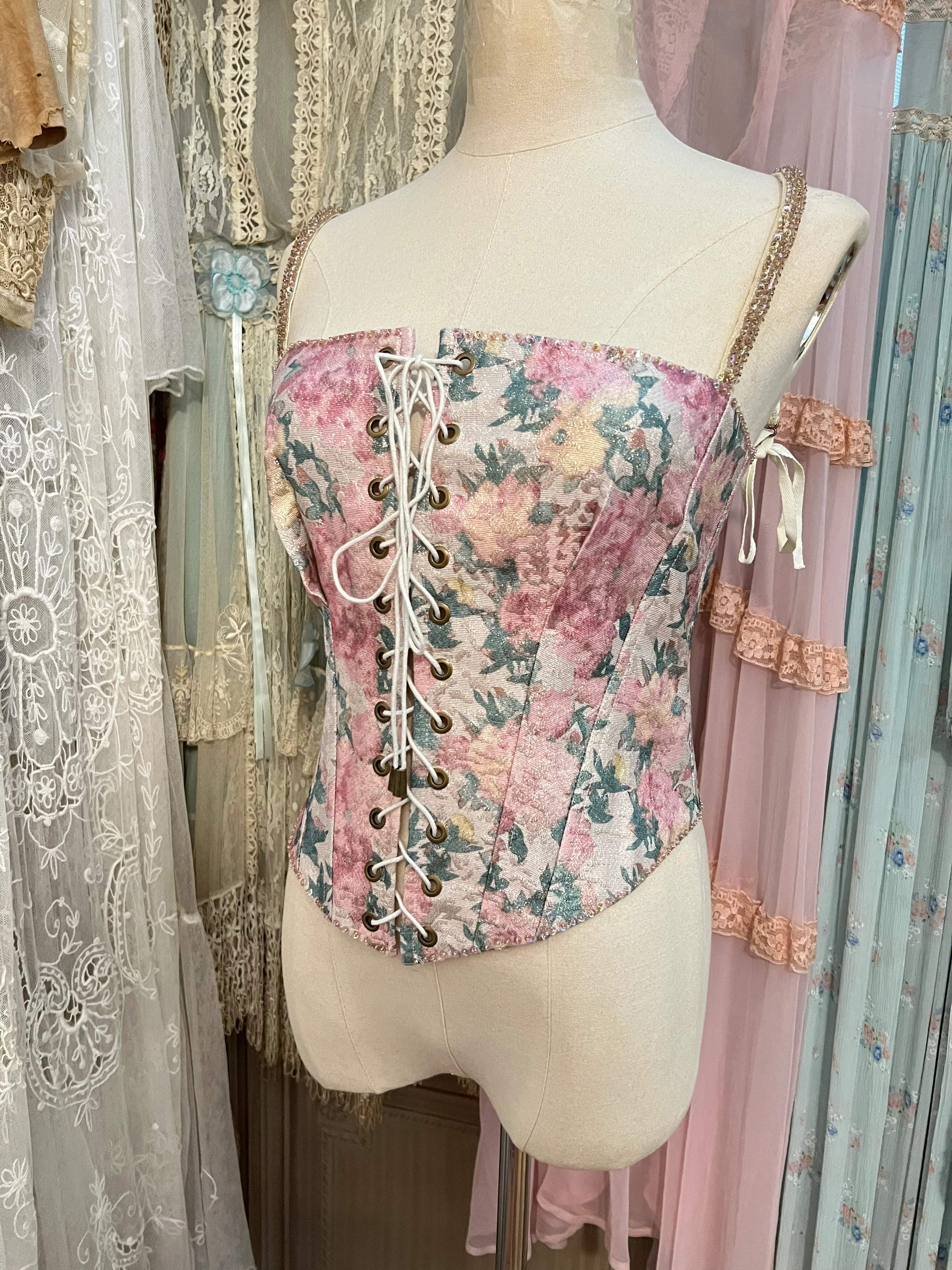 Flowerbomb corset (2 Colors available) - Image 4