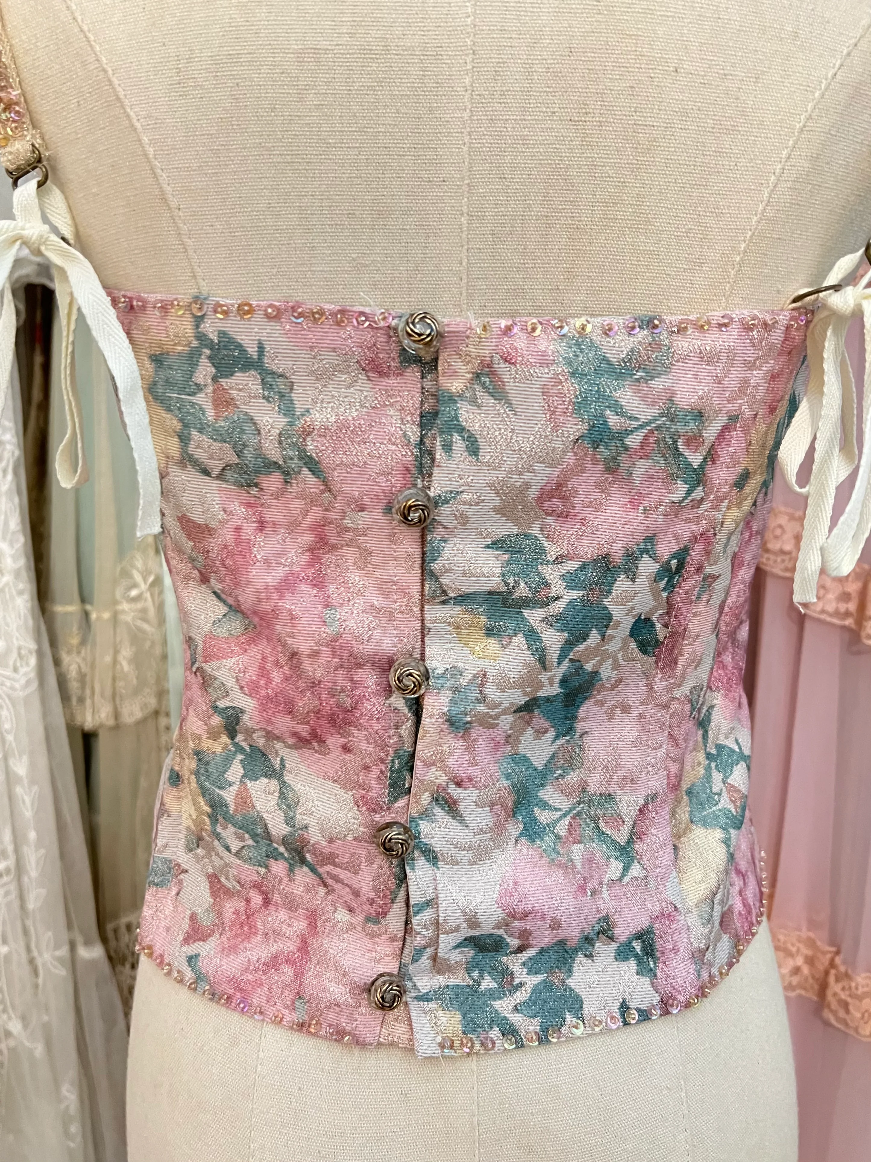 Flowerbomb corset (2 Colors available) - Image 7