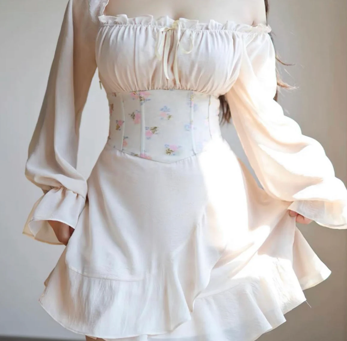 Giselle boned corset dress - Image 4