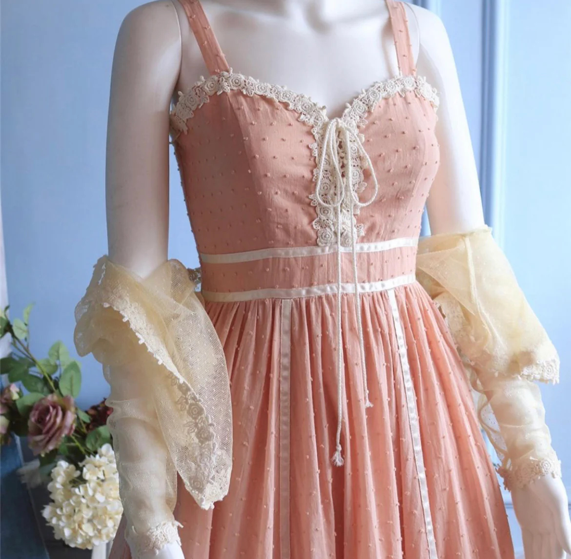 Isabelle dress set (including duster and dress) - Image 6