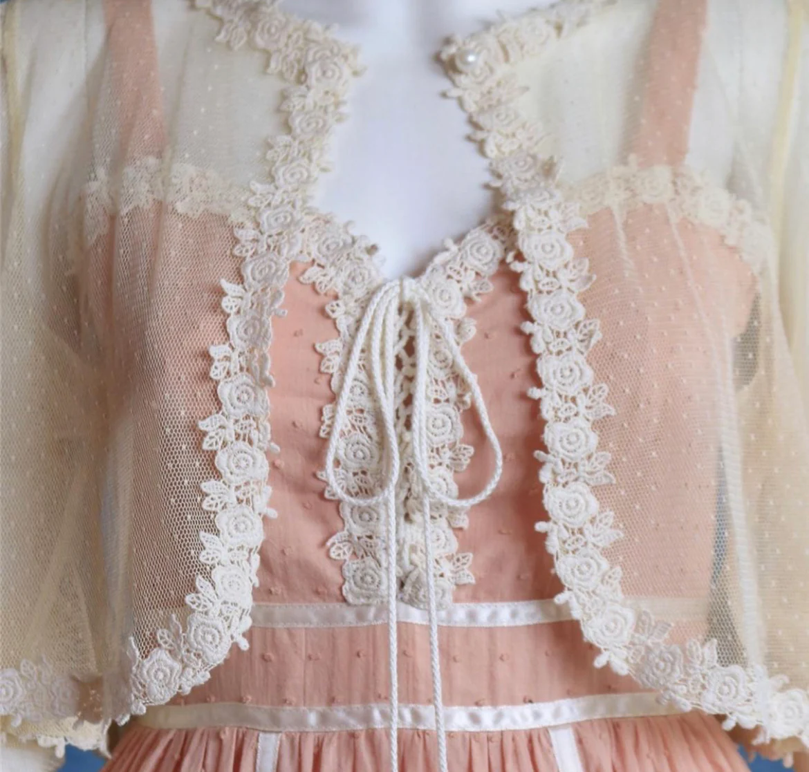 Isabelle dress set (including duster and dress) - Image 7