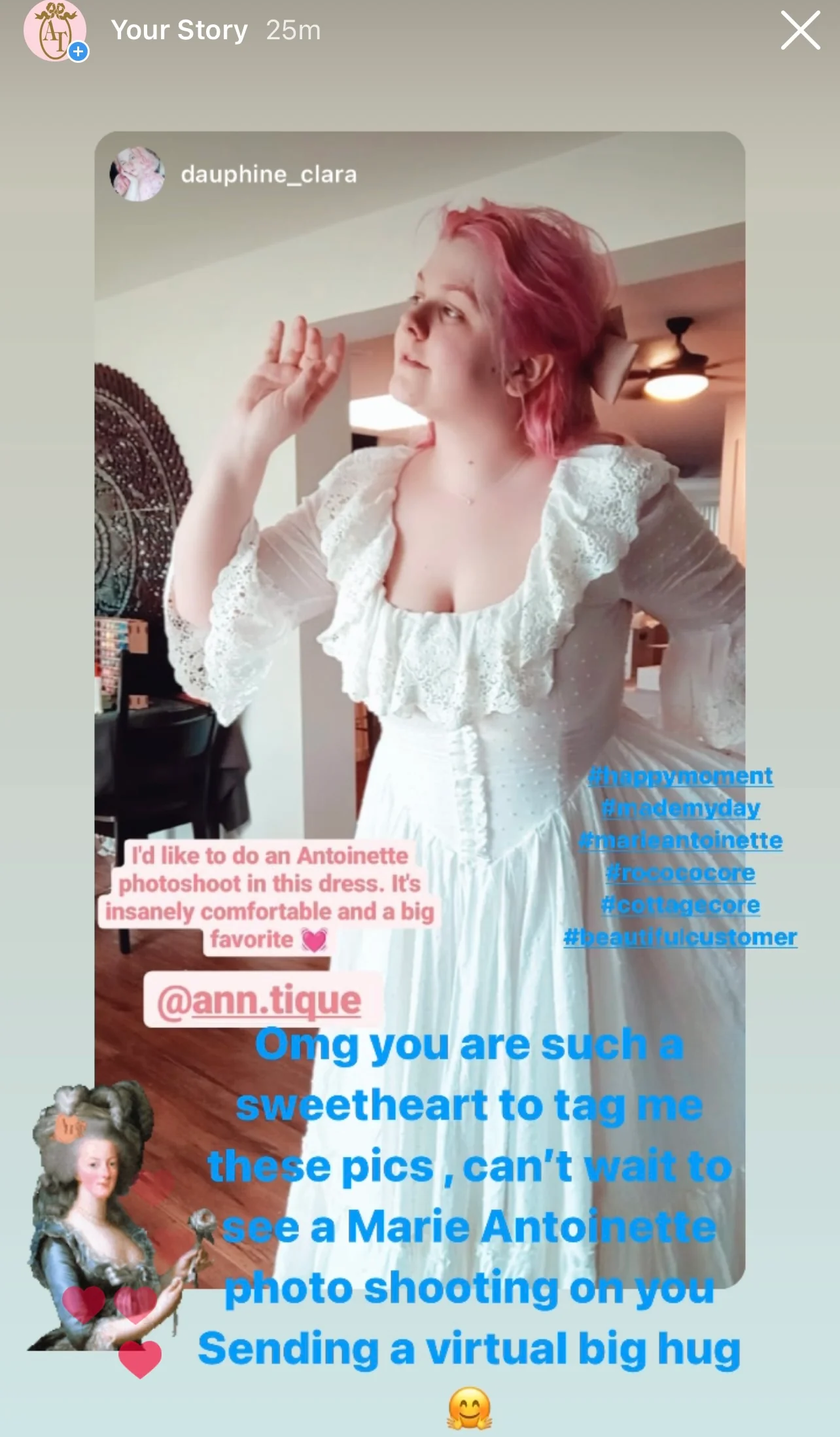 Le Petit Trianon Dress - Image 7