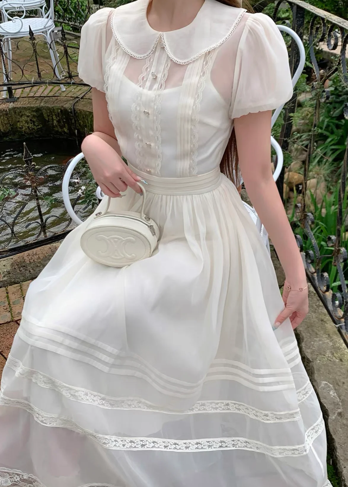 White jade dress - Image 3