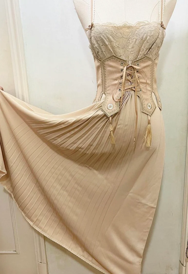 Medieval princess underbust corset set - Image 4