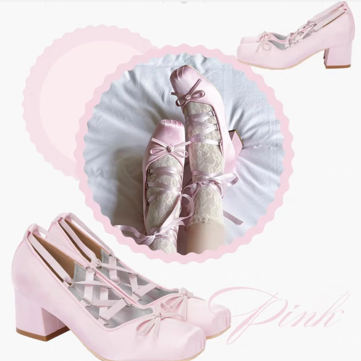 Minuet ballet shoes (mid heels) - Image 3