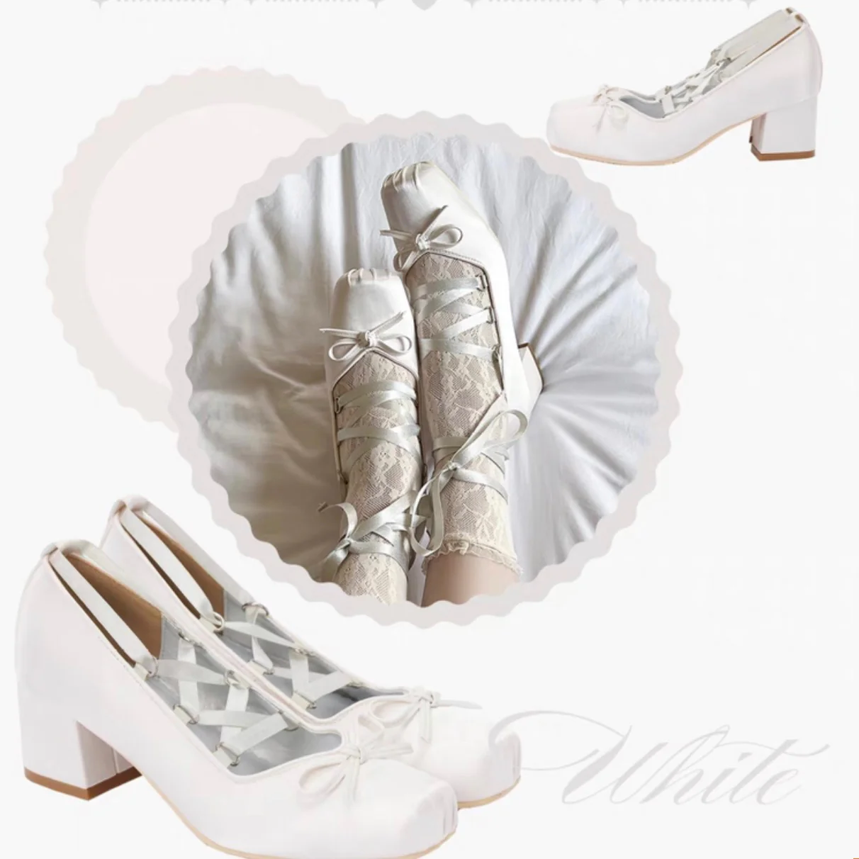 Minuet ballet shoes (mid heels) - Image 4