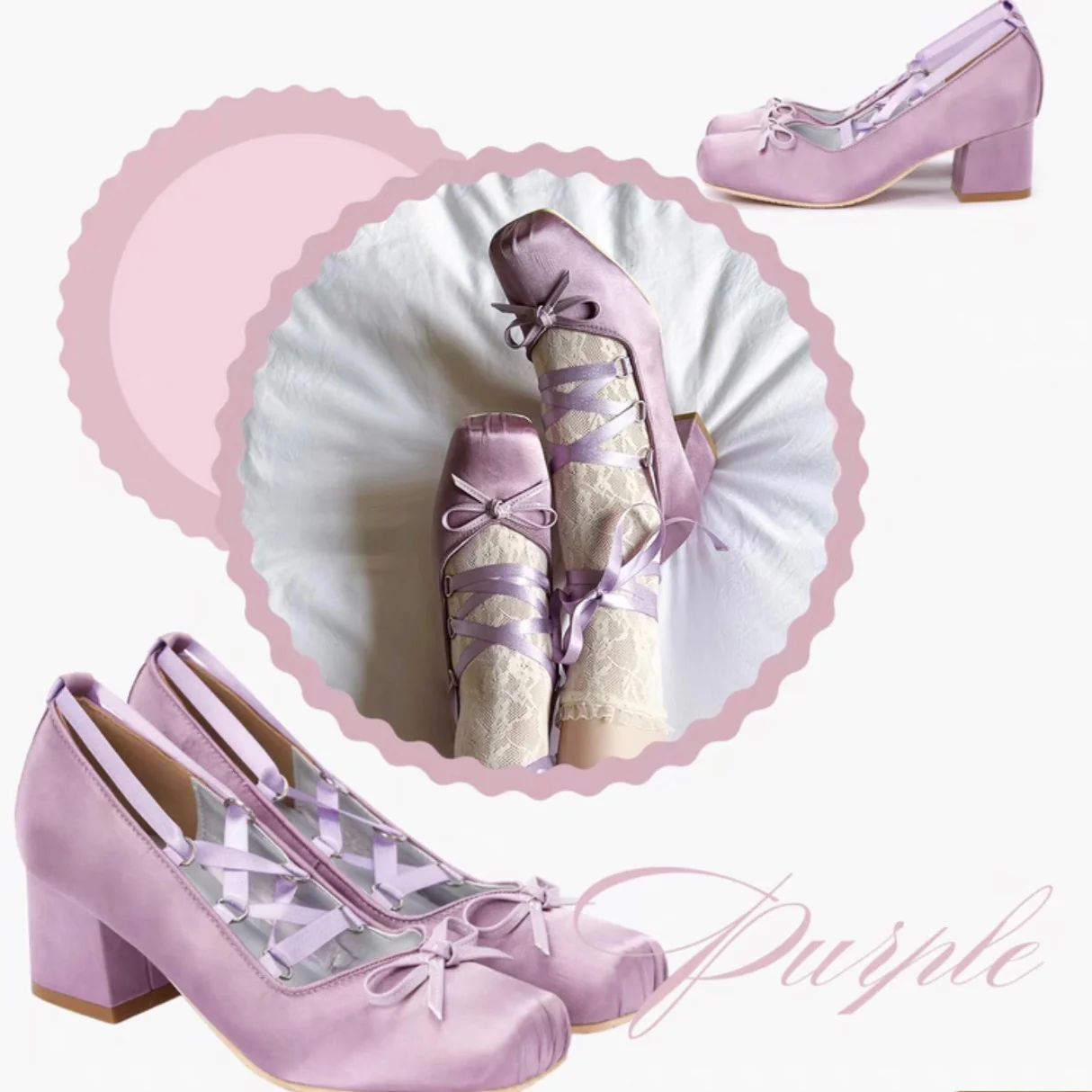 Minuet ballet shoes (mid heels) - Image 8