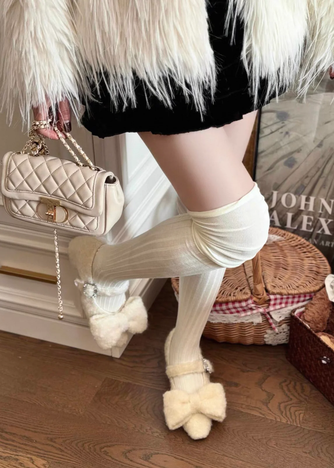 Cream teddy shoes 🧸 - Image 5