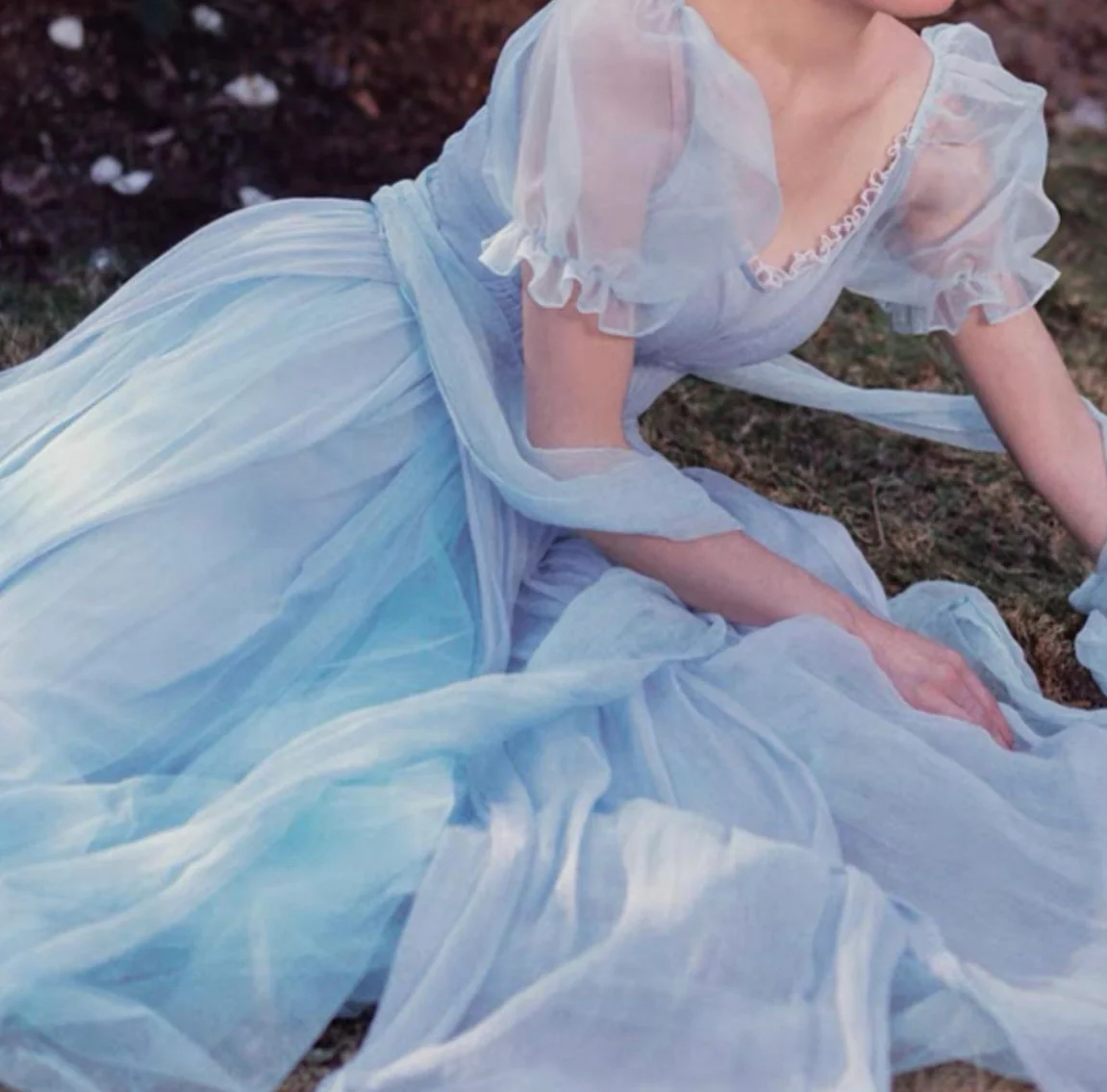 Nymph princess silk dress - Image 4