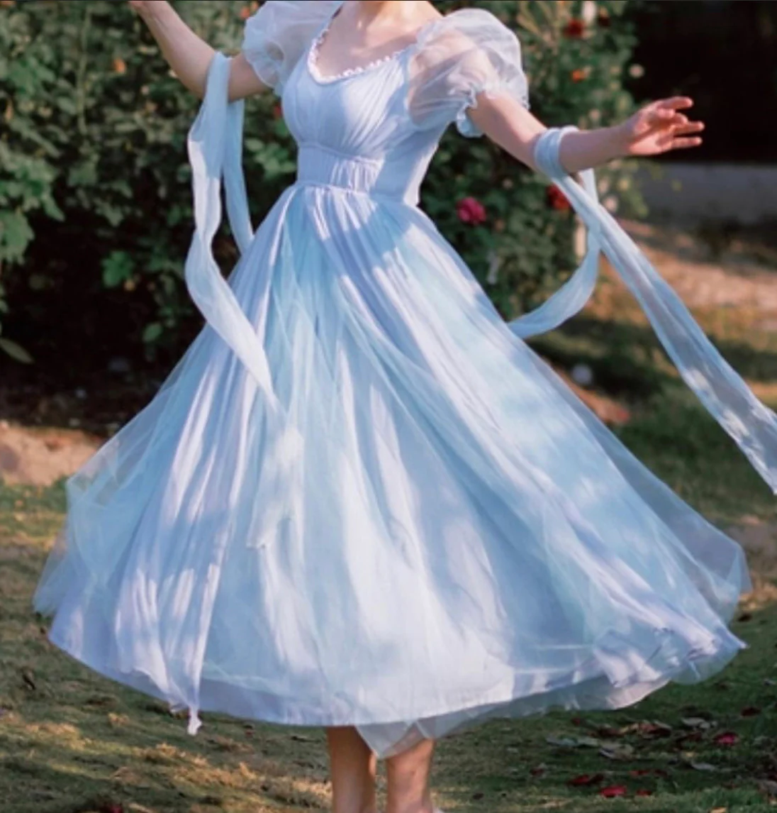 Nymph princess silk dress - Image 6