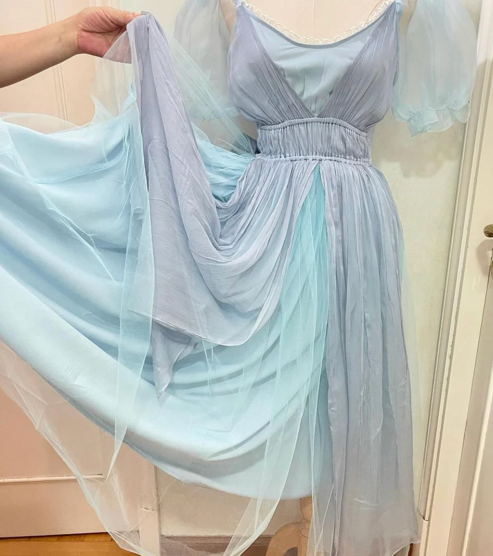Nymph princess silk dress - Image 9