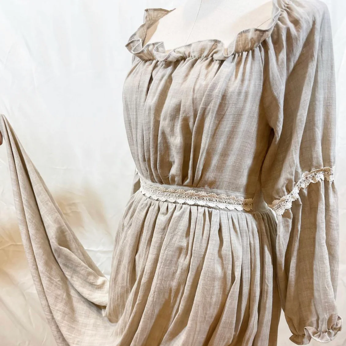 Peasant ensemble (including corset and dress) - Image 9