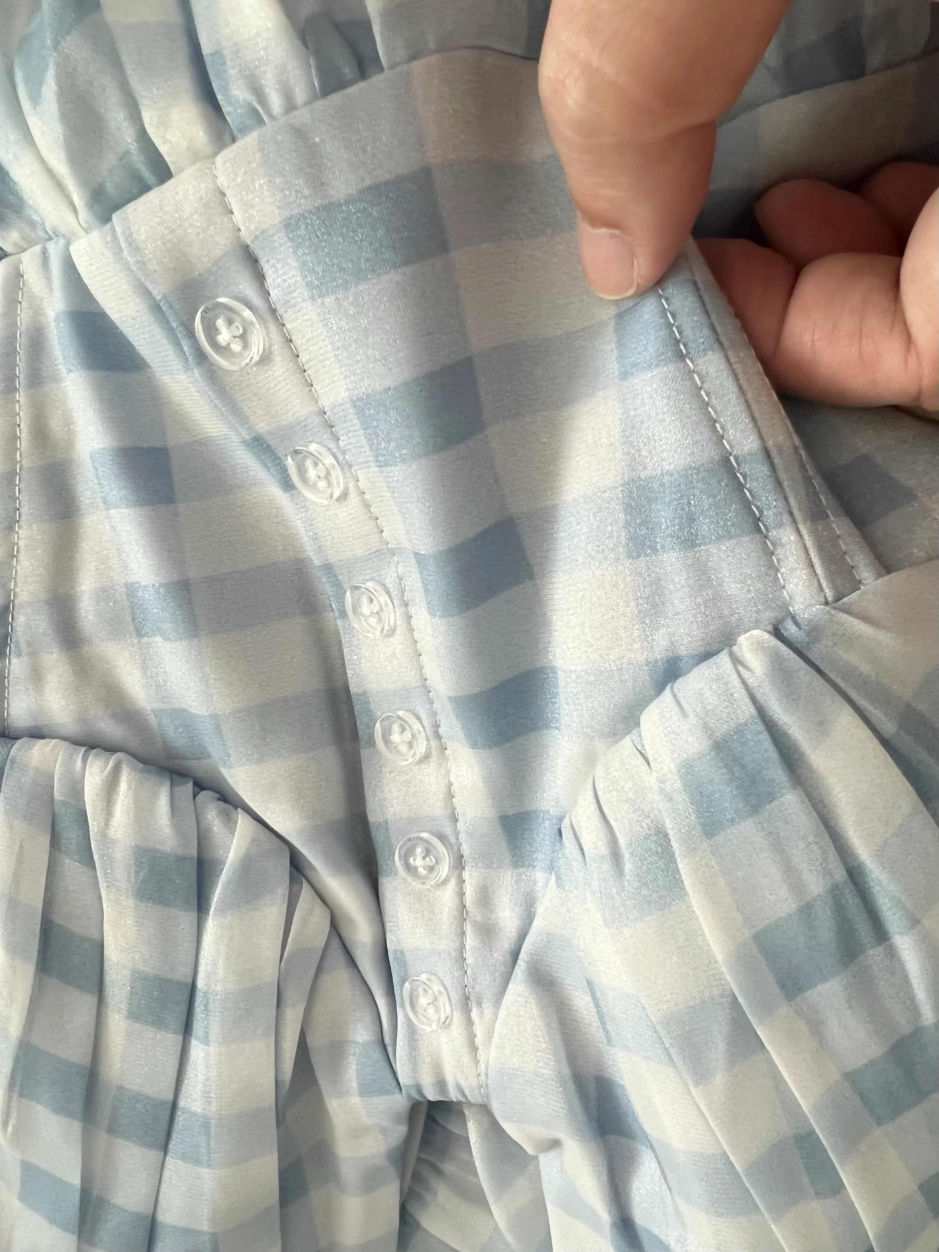 Plaid picnic dress - Image 11