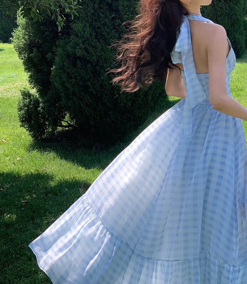 Plaid picnic dress - Image 18