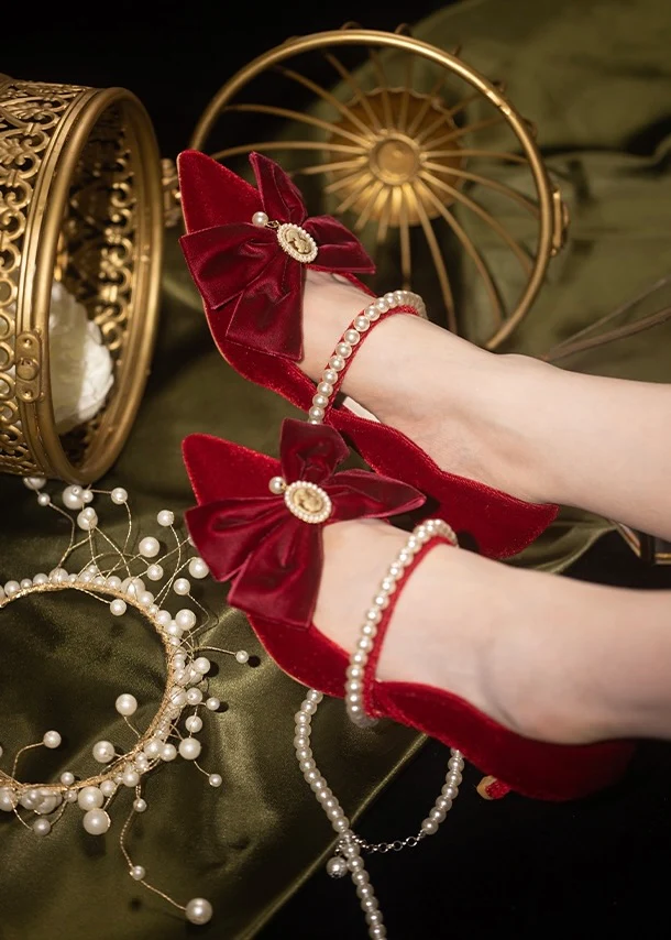 Poinsettia shoes - Image 4