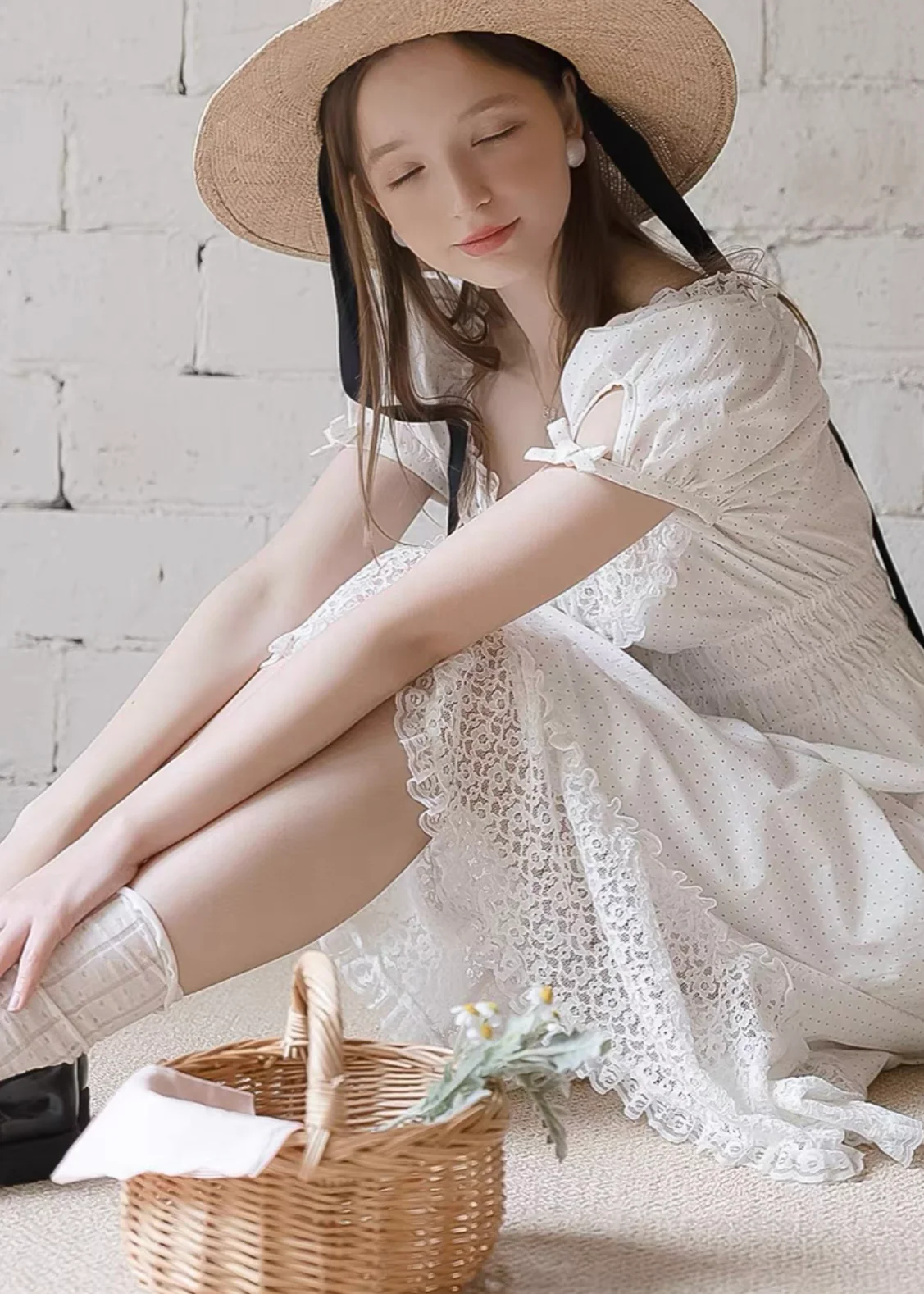 Polka lady dress (preorder) - Image 8