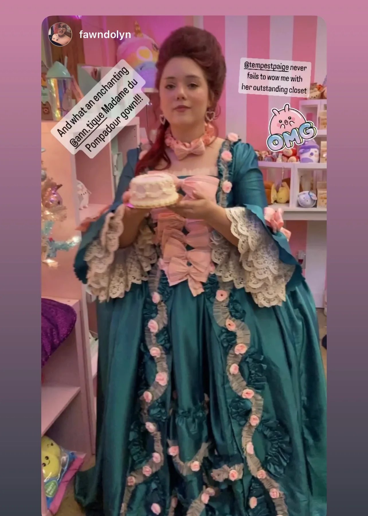 Madame de Pompadour gown - Image 6