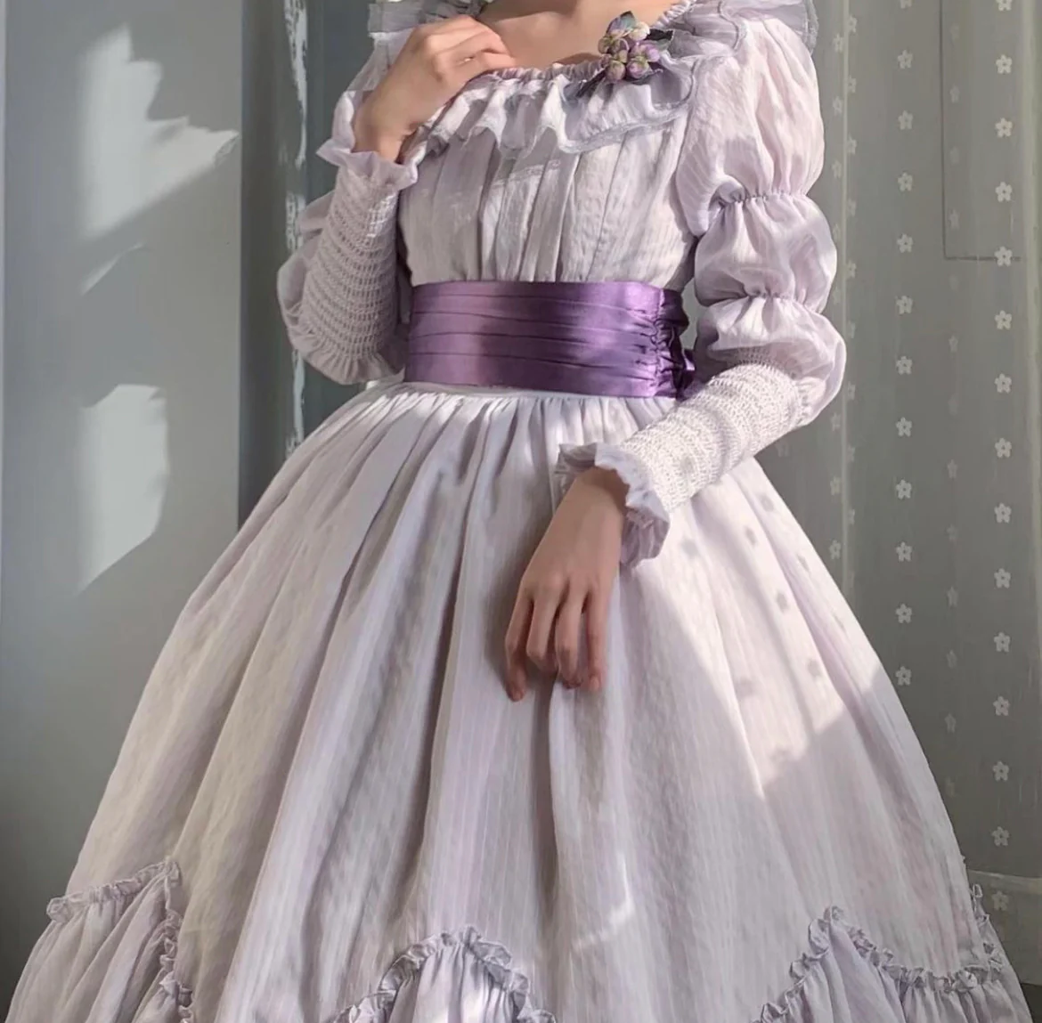 Robe en chemise (belt is sold separately) - Preorder due on Dec 10th - Image 3