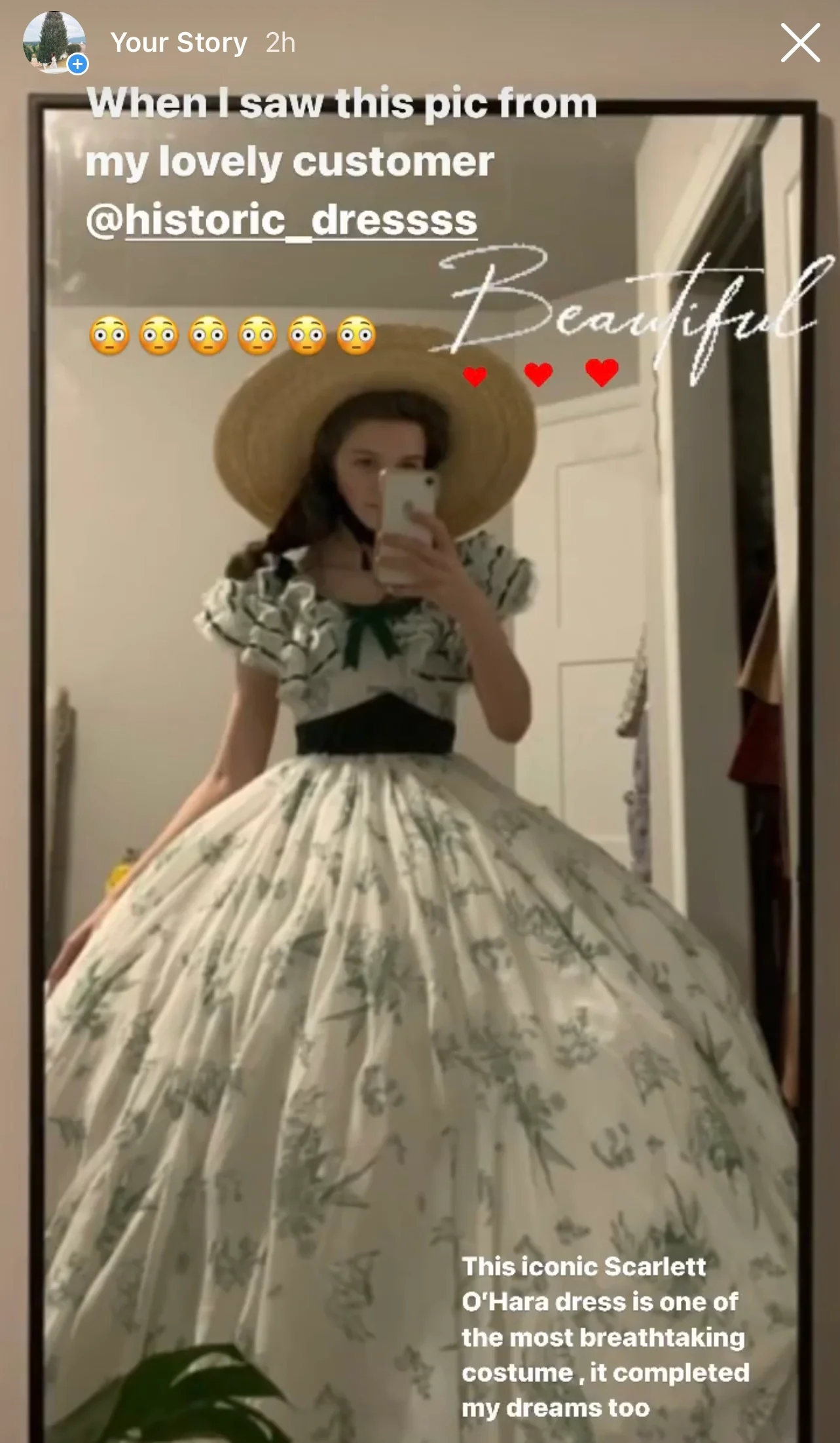 Scarlett O'hara Dress (Custom order) - Image 23