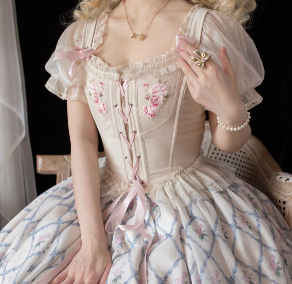 Secret Garden collection - Corset (in stock) - Image 5