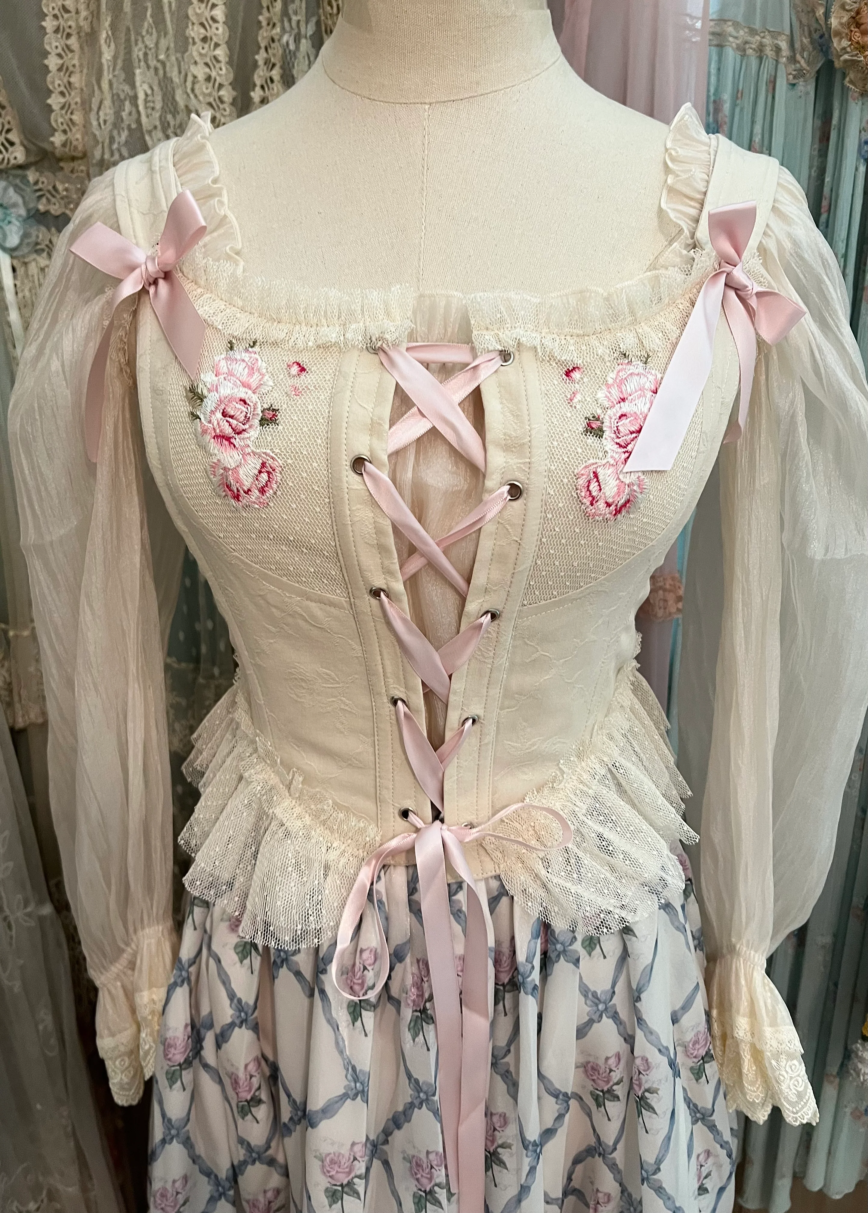 Secret Garden collection - Corset (in stock) - Image 8