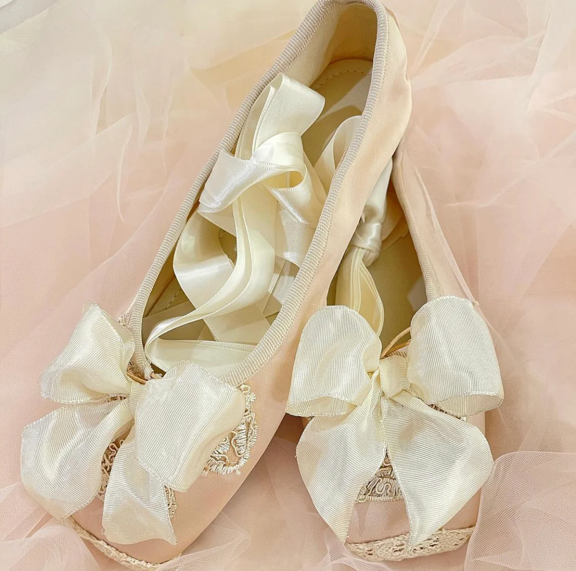 Shabby ballet shoes - Image 4