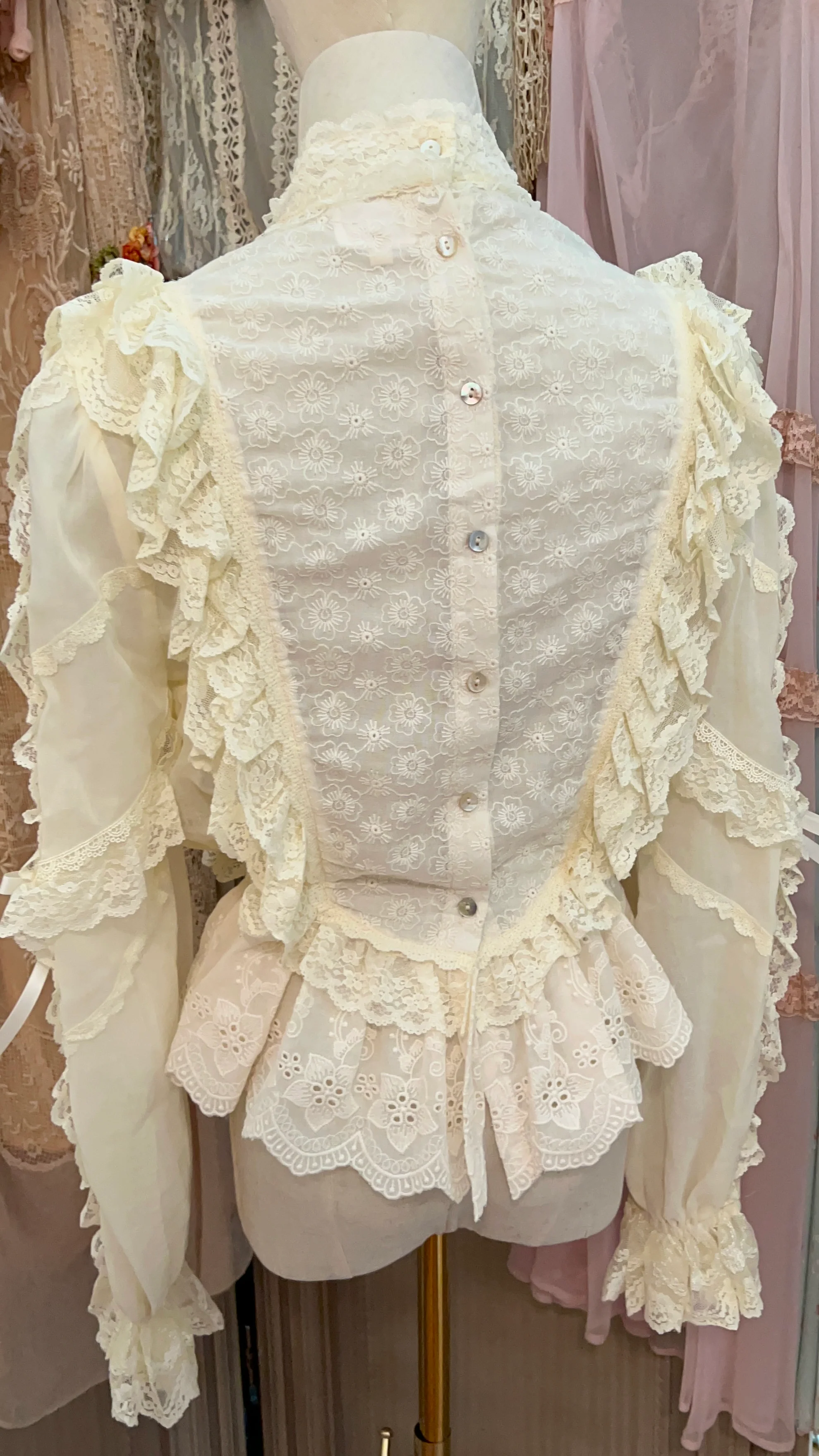 Victorian romance blouse - Image 5