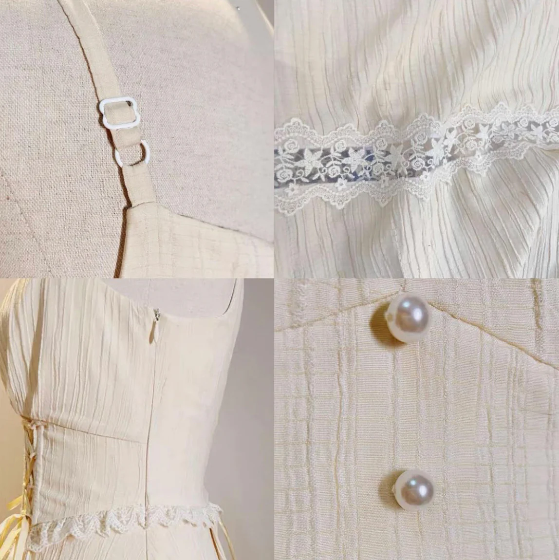 White vinegar corset dress / bolero - Image 8