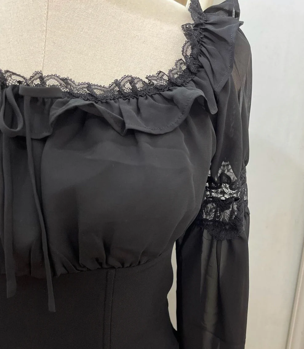 Witchy boned corset and skirt set - Image 3