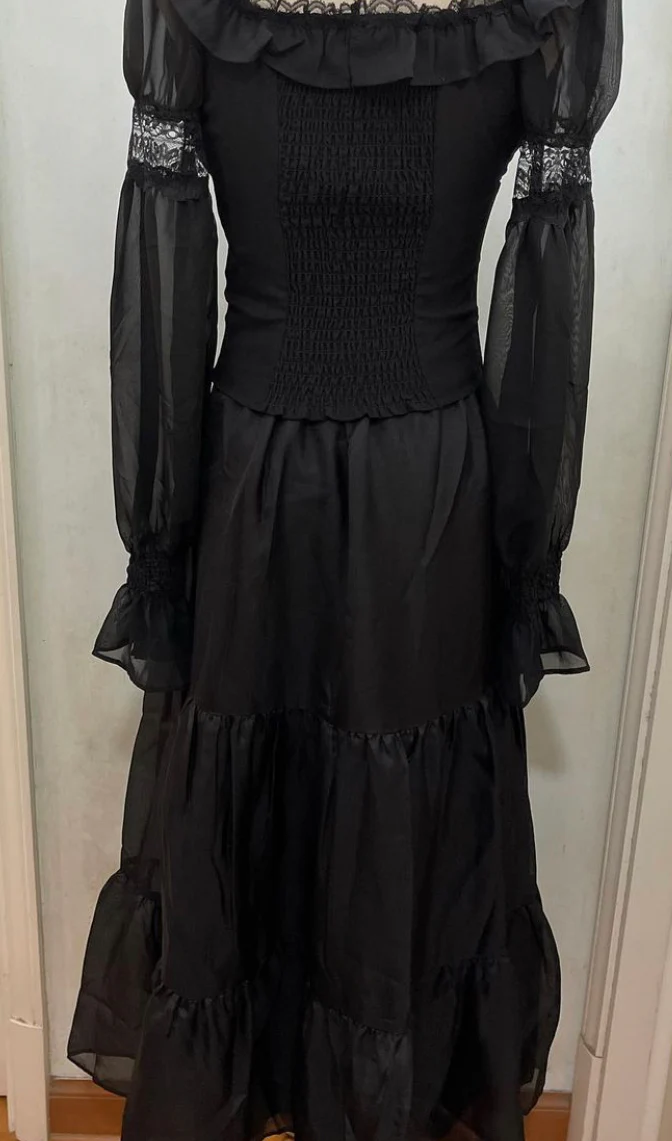 Witchy boned corset and skirt set - Image 5